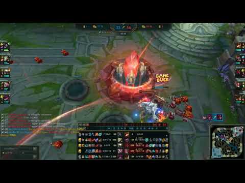 [League of Legend] Noob Master yi going for backdoor