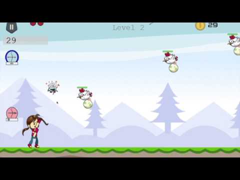 Shoot Girl's Fruits : Duck Sho Video