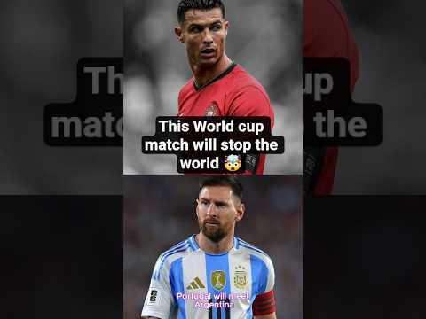 Ronaldo vs Messi final chance 2026 World Cup 🥶 #football #worldcup #shorts
