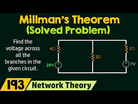 Millman s Theorem Solved Problem