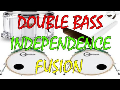 Double Bass Independence - Fusion - Drum Lesson 4
