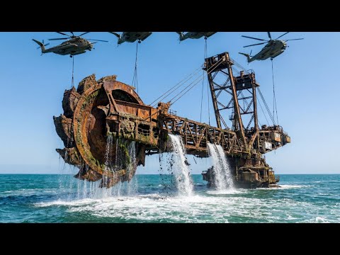 Reviving the Bagger 293 Giant Salvaging the World’s Largest Bucket Wheel Excavator from the Ocean
