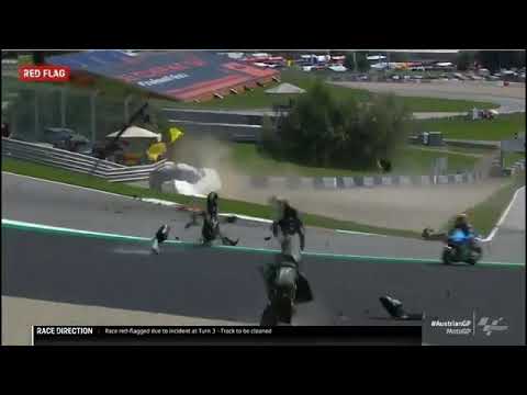 Valentino Rossi Crash