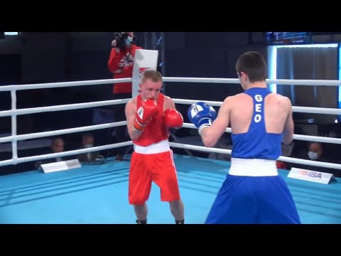 Finals (48kg) YEFYMOVYCH Andrii (UKR) vs  KUBLASHVILI Luka (GEO) | EUBC U22 POREČ 2022