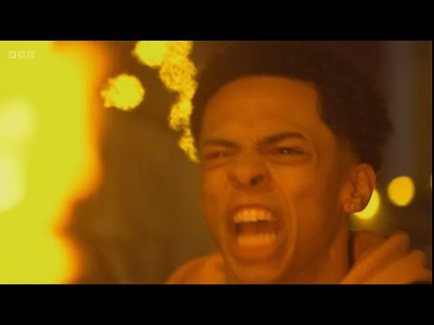 EastEnders - Keegan burns his Butcher-Baker Van (16th March 2022)