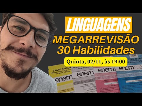 MEGARREVISÃO de Linguagens ENEM 2023