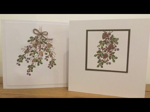 Clean & Simple Christmas Cards #laviniastamps