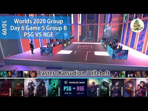 PSG (Kaiwing Thresh) VS RGE (Finn Irelia) Highlights D6G5 Group B - Worlds 2020 Group Stage