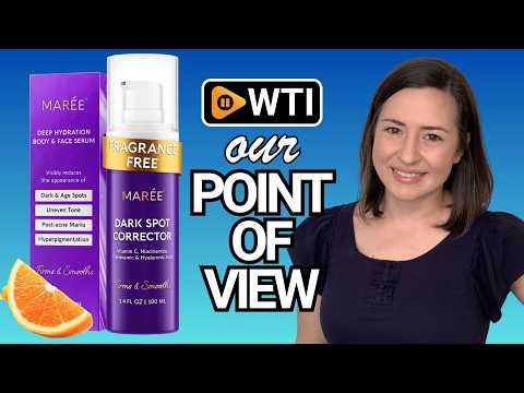 MAREE Dark Spot Remover for Face and Body – Dark Spot Corrector Serum – Hyperpigmentation - WTI product video review