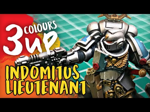 Warhammer 40K: Indomitus Space Marine Primaris Miniatures Painting Tutorial