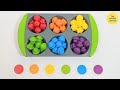 Color Number Sorting Muffin Activity Educational Videos For Children Learning Activity
