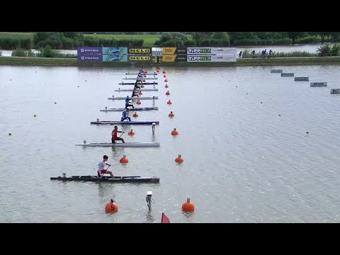 C1 Herren 1000m Halbfinale 1 / 2024 Kanu-Kajak Sprint Europameisterschaft Paris Olympia-Qualifika...