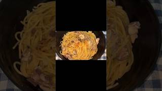 簡単時短レンジ料理！サバ缶和風パスタの作り方！！　#節約料理  #自炊 #今日の晩ごはん #パスタ #麺 #サバ缶#鯖缶詰#スパゲッティ#pasta