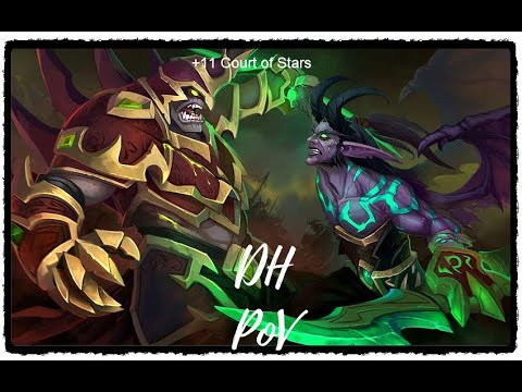 Havoc Demon Hunter M+ | +11 Court of Stars | Educational Commentary