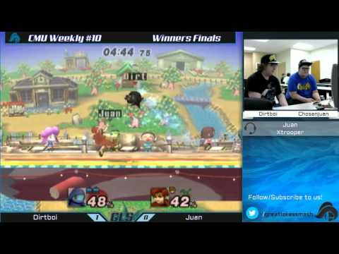 CMU Weekly 10 Winners Finals - Dirtboy (Squirtle) vs. Chosen Juan (Roy)