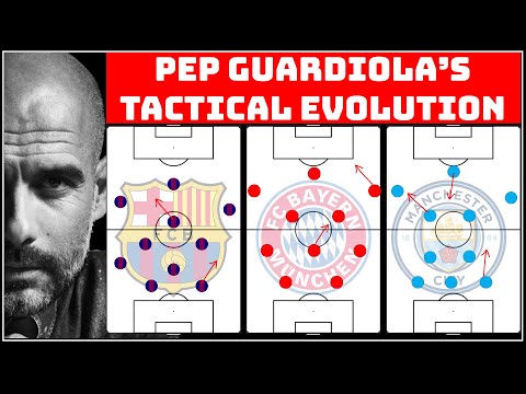 The Tactical Evolution Of Pep Guardiola | Pep Barca vs Bayern vs City | How Guardiola has changed |