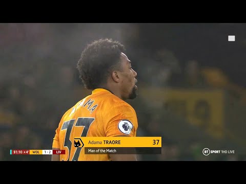 Adama Traoré against Liverpool was "Unplayable"