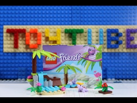 Vidéo LEGO Friends 41041 : La tortue et son île paradisiaque