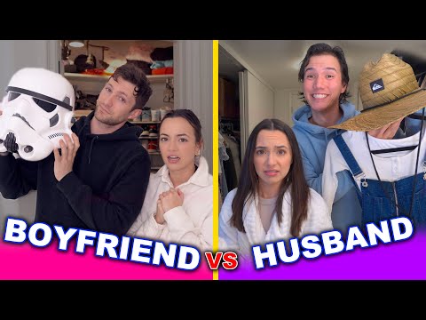Guys Pick Our Outfits For A Week? Boyfriend VS Husband - Merrell Twins
