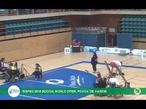 BRASIL no BISFED 2016 BOCCIA WORLD OPEN - POVOA DE VARZIM
