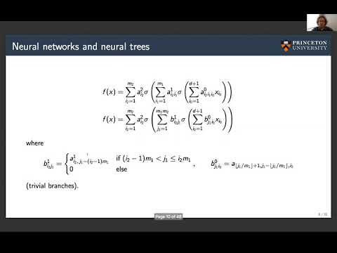 Stephan Wojtowytsch - Banach spaces for multi-layer networks and connections to mean field training