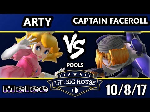 TBH7 Melee - Arty (Peach) Vs. Captain Faceroll (Sheik) SSBM Pools