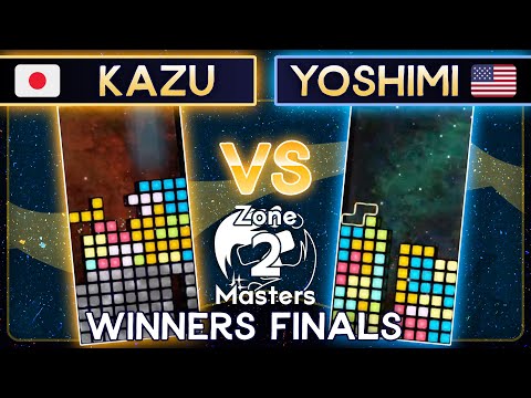 Zone Masters 2 - Kazu Vs. Yoshimi - Winners Finals - Tetris Effect Connected Tournament