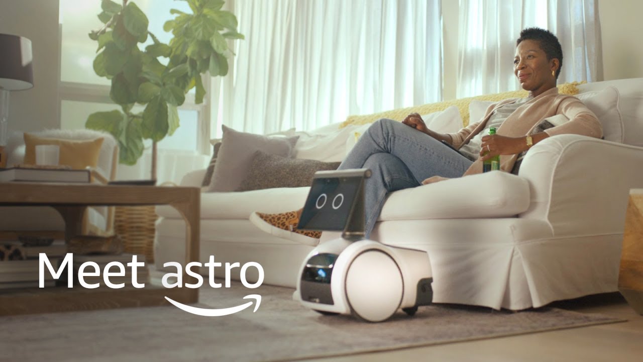 Introducing Amazon Astro â€“ Household Robot for Home Monitoring, with Alexa - YouTube