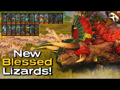 INCREDIBLE Free "New" Lizardmen Units! | Patch 6.3 Info