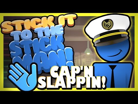 I Slapped Everyone at Work as... CAP'N SLAPPIN! (Stick it to the Stick Man Gameplay)