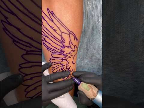 Wing tattoo 9RS only