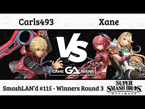 SmashLAN'd 115: Carls493 (Shulk) vs. Xane (Pyra & Mythra) - Winners Round 3