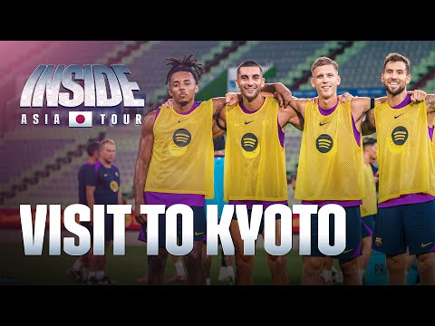 RECOVERY SESSION + VISIT TO KYOTO | INSIDE TOUR (day 3) | FC Barcelona 🔵🔴