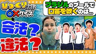 【クイズ】世界のびっくり法律 ○×クイズーツッコミたくなる世界のルール大集合ー