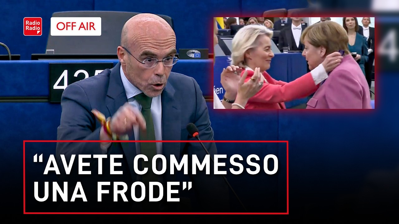 "QUI CON LA MERKEL AVETE COMMESSO UNA FRODE" ▷ DEPUTATO FERMA LA PLENARIA A STRASBURGO