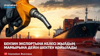 Бензин экспортына келесі жылдың мамырына дейін шектеу қойылады