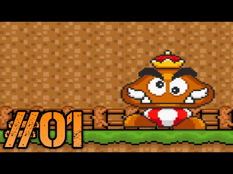 SMBX (Co-op) - New Great Castle Adventure - Part 1: Attack of the Goombarios!