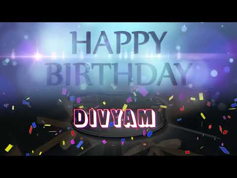 Wish you a very Happy Birthday Divyam from Birthday Bash