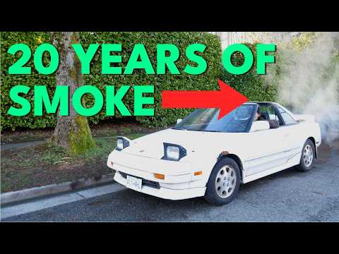 SUPERCHARGED MR2 REVIVAL - First drive after 20 years of neglect