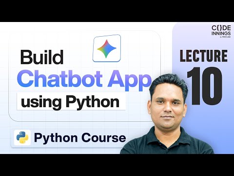Make Your Own AI Assistant in Python with Gemini | Python Course Lecture 10
