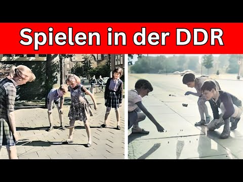 Rubber band twisting, heaven and hell, marble games in the GDR: The best Germany of all time?