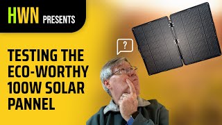ECO-Worthy 100 Watt Portable Solar Panel
