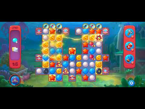 Fishdom Hard Level 2792 (with Double Super Lightning) @choraelmin