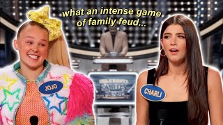 the D'amelios vs. JoJo Siwa on Family Feud was interesting...