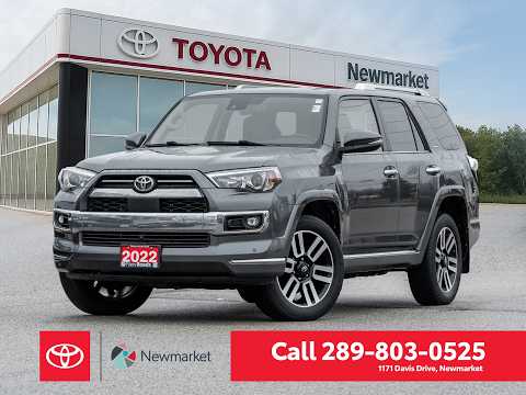 2022 Toyota 4Runner in Gray for sale at Newmarket Toyota in Newmarket, ON