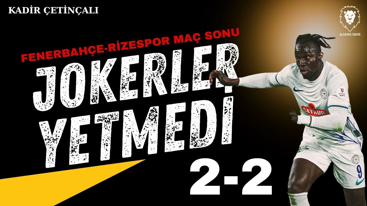 Fenerbahçe'ye JOKERLER YETMEDİ 🤣 | Çaykur Rizespor'dan Büyük Sürpriz | HAYDİ GALATASARAY 🔥