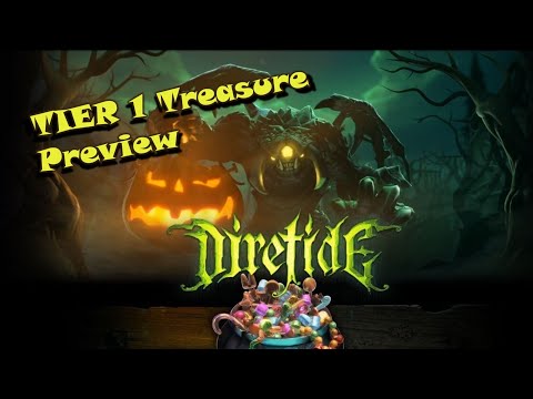 DIRETIDE TIER 1 TREASURE PREVIEW!!! AMAZING SETS
