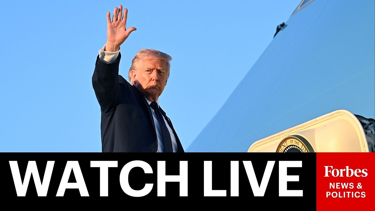Video | LIVE: President Trump Departs For Cincinnati, Ohio, Amid War With Iran