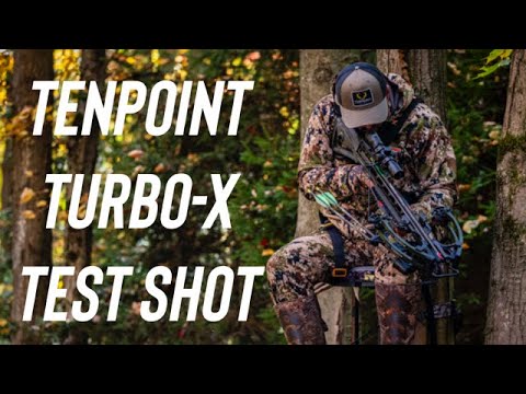 TenPoint Turbo-X Crossbow - Test Shot From CrossbowExpert.com