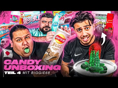 EMRE & BIGGIE68 NEED TO VOMIT 🤮 SWEETS UNBOXING FROM JAPAN 🇯🇵